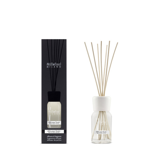 Millefiori Milano® White Paper Flowers 100 ml diffúzor