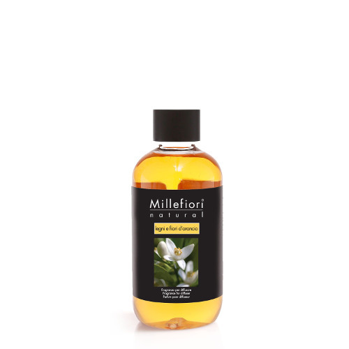 Millefiori Milano® Legni & Fiori d'Arancio diffúzor utántöltő 250 ml