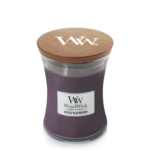 WoodWick® Spiced Blackberry közepes üveggyertya