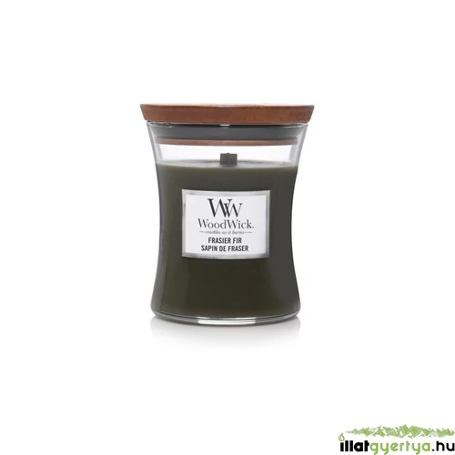 WoodWick® Frasier Fir közepes üveggyertya