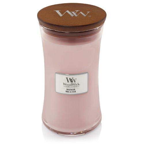 WoodWick® Rosewood nagy üveggyertya 609 g