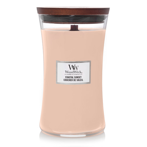 WoodWick® Coastal Sunset nagy üveggyertya 609 g