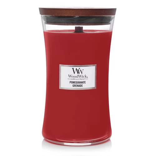 WoodWick® Pomegranate nagy üveggyertya