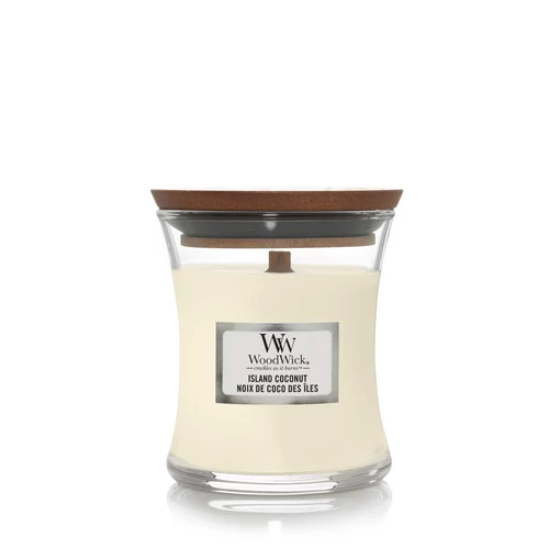 WoodWick® Island Coconut kis üveggyertya