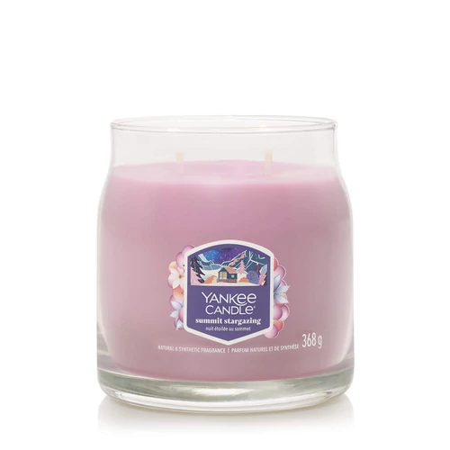 Yankee Candle® Summit Stargazing Signature közepes üveggyertya 368 g