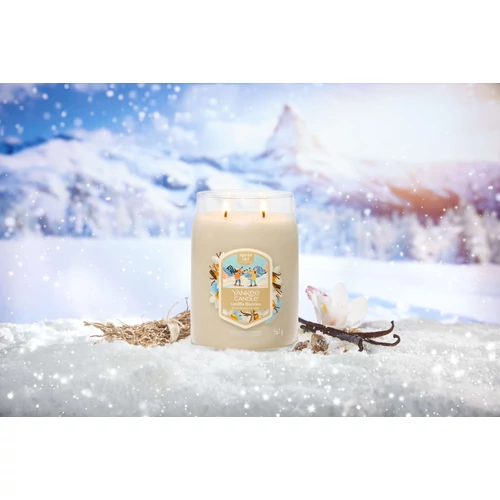 Yankee Candle® Vanilla Flurries Signature nagy üveggyertya 567 g