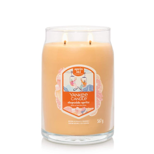 Yankee Candle® Slopeside Spritz Signature nagy üveggyertya 567 g
