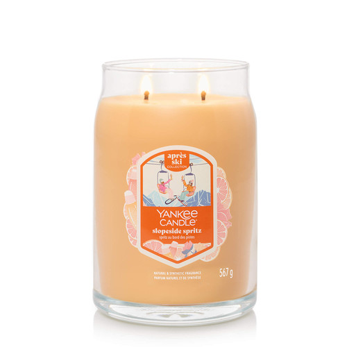 Yankee Candle® Slopeside Spritz Signature nagy üveggyertya 567 g