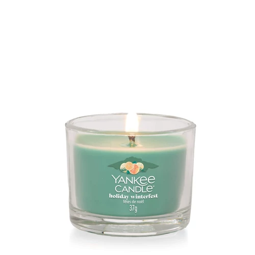 Yankee Candle® Holiday Winterfest üveges mintagyertya 37 g