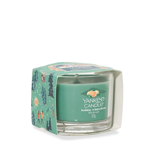 Yankee Candle® Holiday Winterfest üveges mintagyertya 37 g