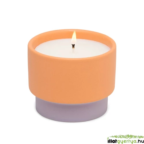 Paddywax™ Violet & Vanilla Color Block kis kerámia gyertya