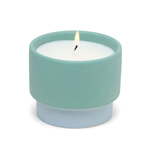 Paddywax™ Saltwater Suede Color Block kis kerámia gyertya