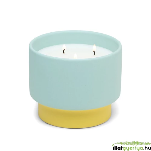 Paddywax™ Minty Verde Color Block nagy kerámia gyertya