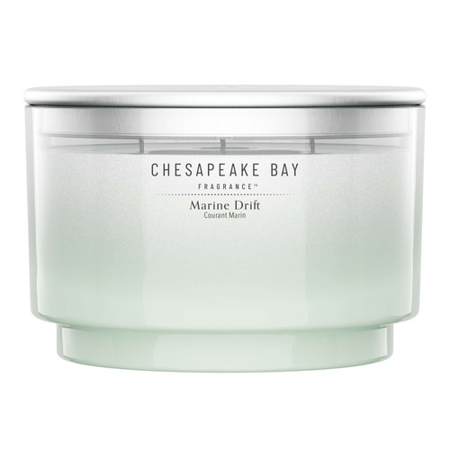 Chesapeake Bay Candle® Marine Drift nagy 3-kanócos üveggyertya 411 g