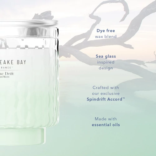 Chesapeake Bay Candle® Marine Drift nagy 3-kanócos üveggyertya 411 g