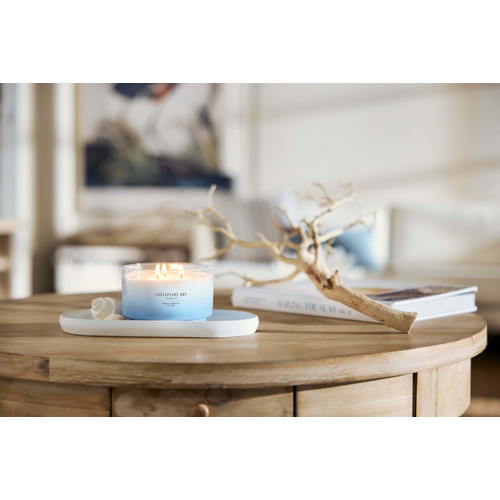 Chesapeake Bay Candle® Serene Waters nagy 3-kanócos üveggyertya 411 g