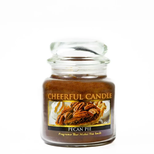 Cheerful Candle® Cheerful Candle® Pecan Pie közepes üveggyertya 454 g