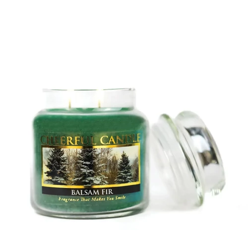 Cheerful Candle® Balsam Fir közepes üveggyertya 454 g