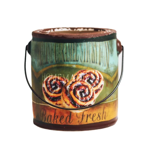 Cheerful Candle® Farm Fresh Praline Caramel Sticky Buns nagy üveggyertya 567 g