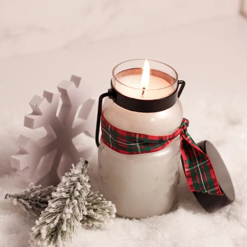 Cheerful Candle® Snowman Welcome Wreath kis üveggyertya 283 g