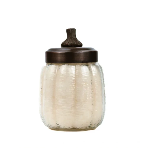 Cheerful Candle® Pumpkin Pumpkin Chata közepes üveggyertya 425 g