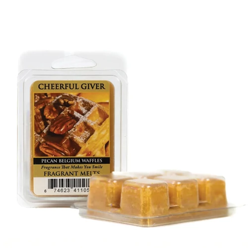 Cheerful Candle® Pecan Belgium Waffles mini viasz 55 g