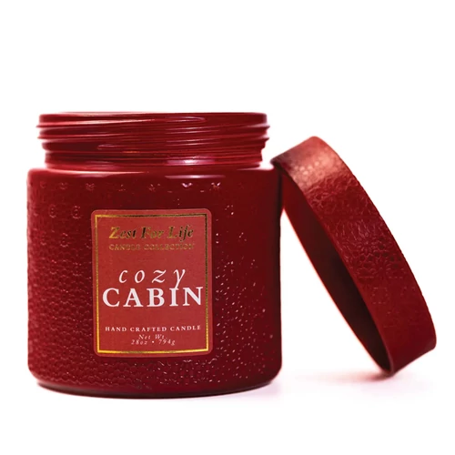 Cheerful Candle® Zest for Life Cozy Cabin nagy üveggyertya 794 g