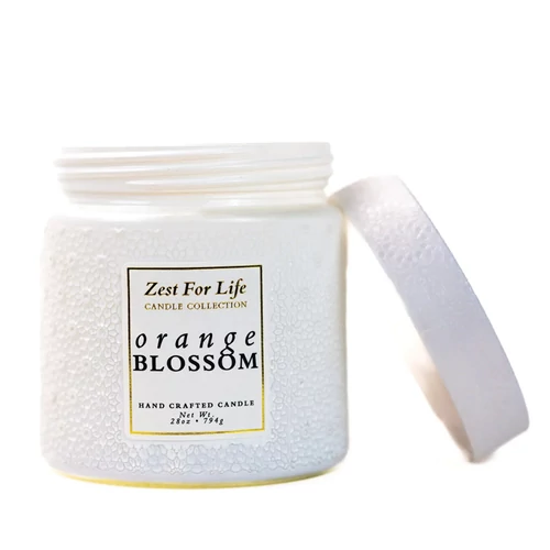 Cheerful Candle® Zest for Life Orange Blossom nagy üveggyertya 794 g