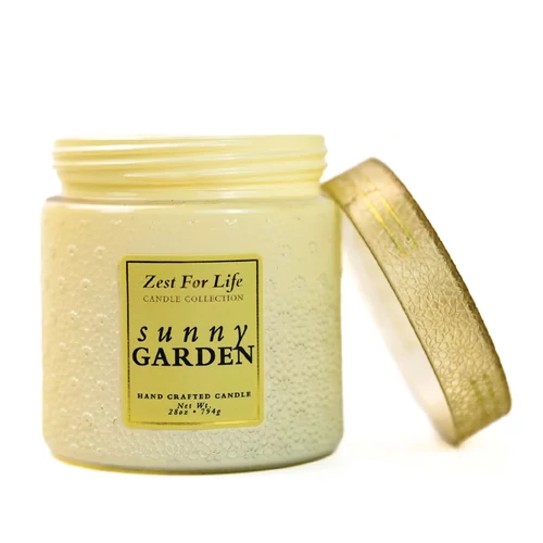 Cheerful Candle® Zest for Life Sunny Garden nagy üveggyertya 794 g
