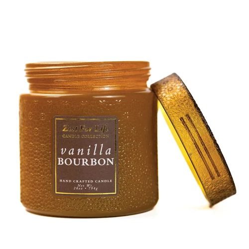 Cheerful Candle® Zest for Life Vanilla Bourbon nagy üveggyertya 794 g