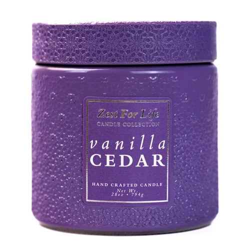 Cheerful Candle® Zest for Life Vanilla Cedar nagy gyertya 794 g