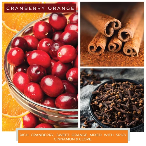 Cheerful Candle® Cranberry Orange mini viasz 55 g