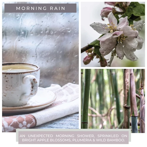 Cheerful Candle® Morning Rain nagy üveggyertya 680 g