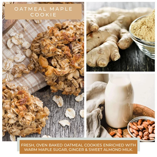 Cheerful Candle® Oatmeal Maple Cookie nagy üveggyertya 680 g
