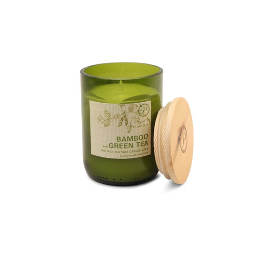 Bamboo & Green Tea Eco üveggyertya