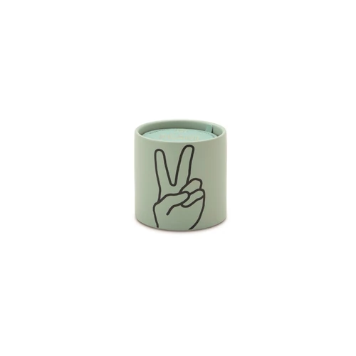 Paddywax™ Lavender & Thyme Impressions "Peace" kerámia gyertya