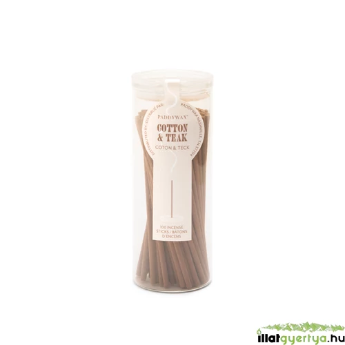 Cotton & Teak füstölő (100 db)