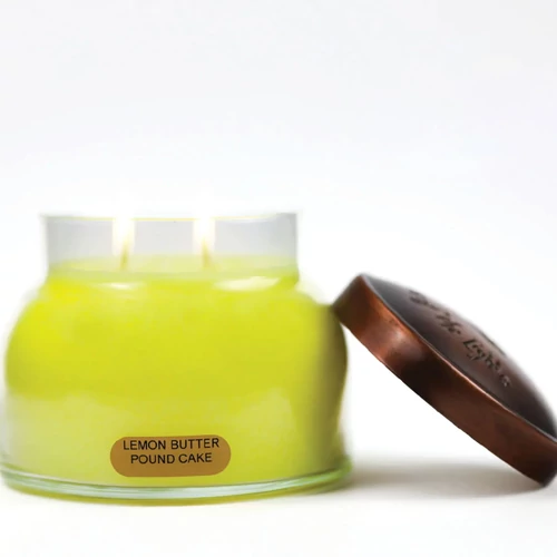 Keepers of the Light® Lemon Butter Pound Cake közepes üveggyertya 624 g
