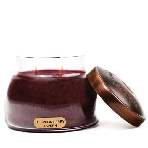 Keepers of the Light® Bourbon Berry Tavern közepes üveggyertya 624 g