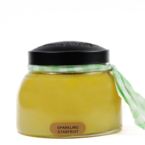 Keepers of the Light® Sparkling Starfruit közepes üveggyertya 624 g