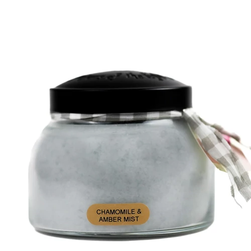 Keepers of the Light® Keepers of the Light® Chamomila &amp; Amber Mist közepes üveggyertya 624 g