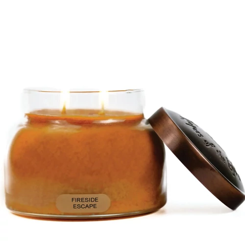 Keepers of the Light® Fireside Escape közepes üveggyertya 624 g