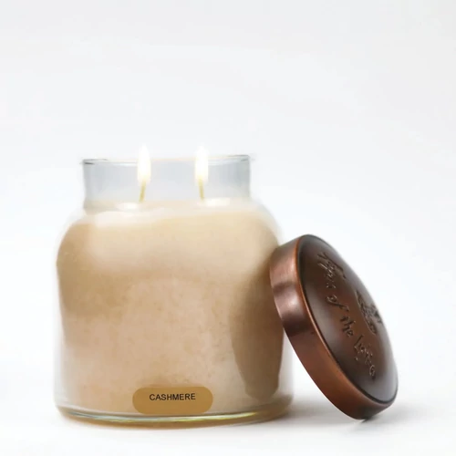 Keepers of the Light® Cashmere nagy üveggyertya 964 g