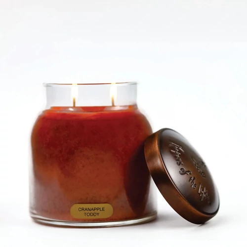 Keepers of the Light® Cranapple Toddy nagy üveggyertya 964 g
