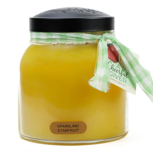 Keepers of the Light® Sparkling Starfruit nagy üveggyertya 964 g
