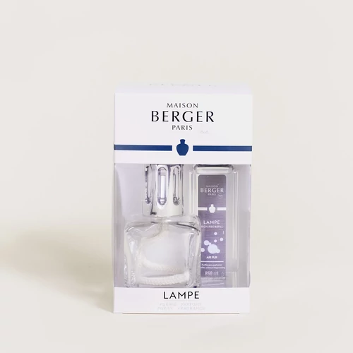 Maison Berger Paris® Transparent Ice Cube - Air Pur katalitikus lámpa szett