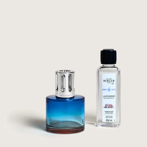 Maison Berger Paris Pure Blue Nude - Cotton Caress katalitikus lámpa szett