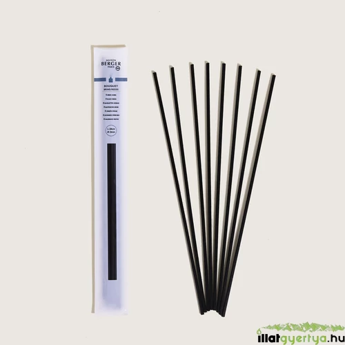 Diffúzor pálca - fekete 8 db 24 cm