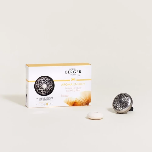 Maison Berger Paris® Aroma Energy - Sparkling Zest autós illatdiffúzor szett
