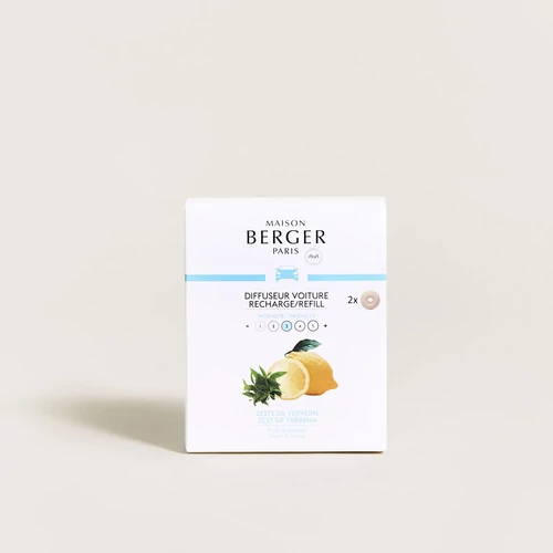 Maison Berger Paris® Zest of Verbena autós illatdiffúzor utántöltő